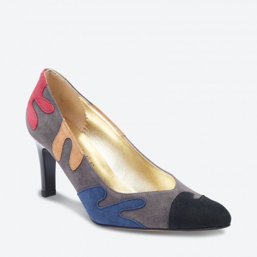 PUMPS OBIJA - Azurée - Women's shoes made in France