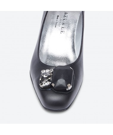 BALLET PUMPS RASTO - Azurée - Women's shoes made in France