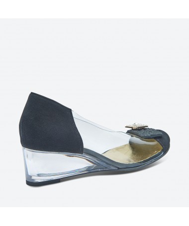 LAINA - Azurée - Women's shoes made in France