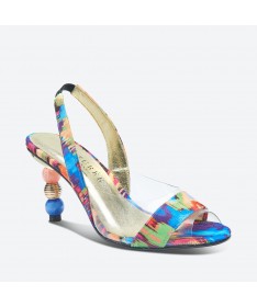 SANDALE MINA pour femme - Azurée - Made in France