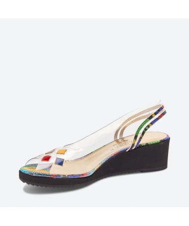 MEDAN - Azurée - Women's shoes made in France