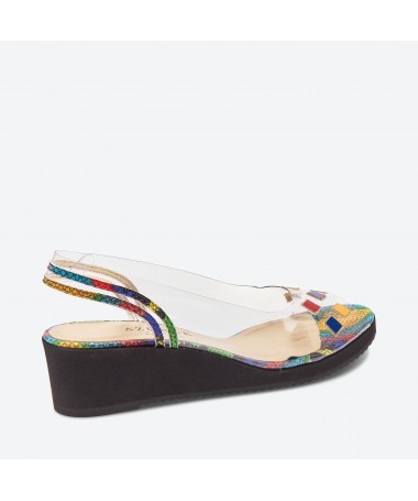 MEDAN - Azurée - Women's shoes made in France