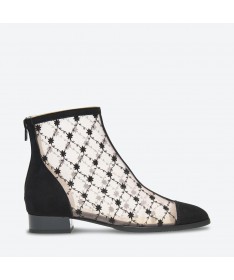 BOTTINE KORA pour femme - Azurée - Made in France