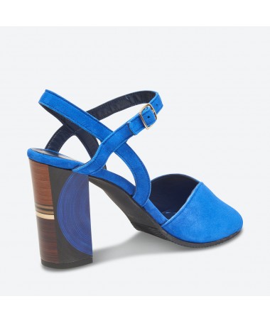 SANDALS MADRA - Azurée - Women's shoes made in France