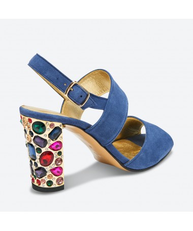 SANDALE FORA pour femme - Azurée - Made in France