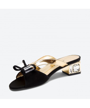 MULE FLASH pour femme - Azurée - Made in France