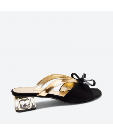 MULE FLASH pour femme - Azurée - Made in France