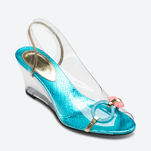 SANDALE MOLIA pour femme - Azurée - Made in France SANDALE MOLIA pour femme - Azurée - Made in France