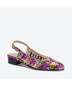 BALLERINE DOLLY pour femme - Azurée - Made in France