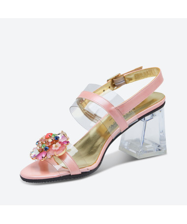 SANDALE MATELI pour femme - Azurée - Made in France