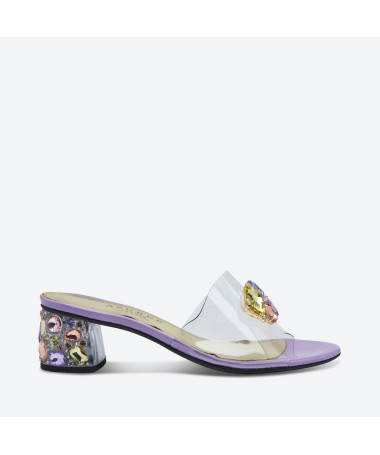 MULE MADO pour femme - Azurée - Made in France