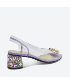 MULE MADO pour femme - Azurée - Made in France