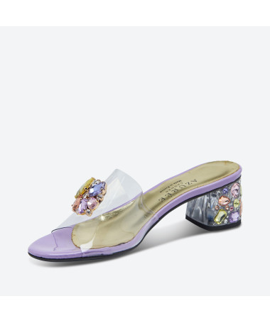MULE MADO pour femme - Azurée - Made in France