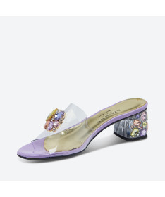 MULE MADO pour femme - Azurée - Made in France