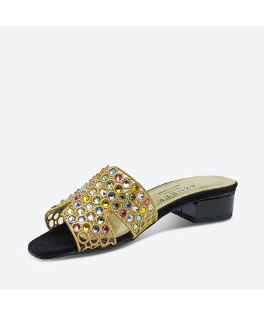 MULE MIBRI pour femme - Azurée - Made in France
