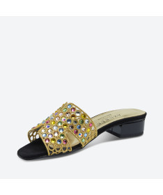 MULE MIBRI pour femme - Azurée - Made in France