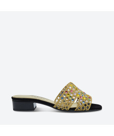 MULE MIBRI pour femme - Azurée - Made in France