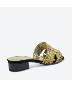 MULE MIBRI pour femme - Azurée - Made in France