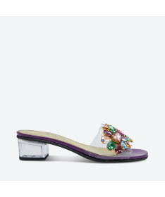 MULE MOFI pour femme - Azurée - Made in France