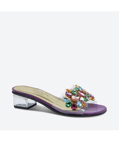 MULE MOFI pour femme - Azurée - Made in France