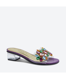MULE MOFI pour femme - Azurée - Made in France