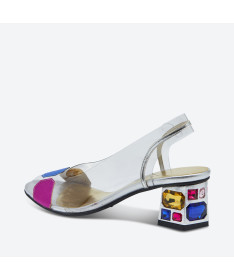 SANDALE MUDA pour femme - Azurée - Made in France