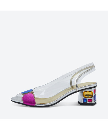 SANDALE MUDA pour femme - Azurée - Made in France