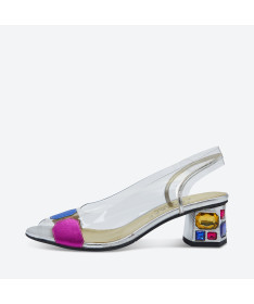 SANDALE MUDA pour femme - Azurée - Made in France