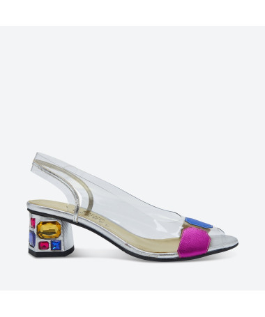 SANDALE MUDA pour femme - Azurée - Made in France