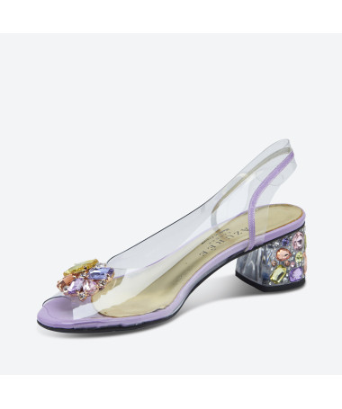 SANDALE MUKA pour femme - Azurée - Made in France