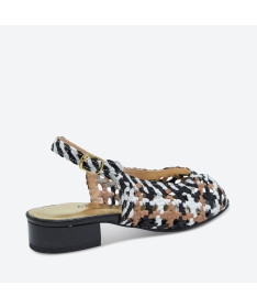 SANDALE DALFA pour femme - Azurée - Made in France