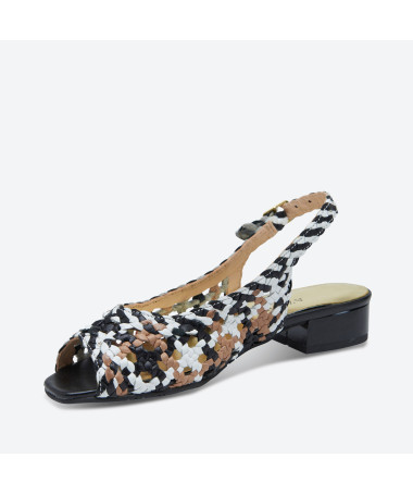 SANDALE DALFA pour femme - Azurée - Made in France
