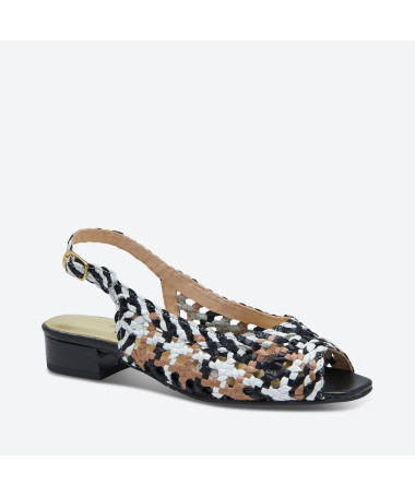 SANDALE DALFA pour femme - Azurée - Made in France