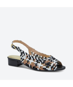 SANDALE DALFA pour femme - Azurée - Made in France