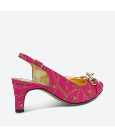 ESCARPIN RONI pour femme - Azurée - Made in France