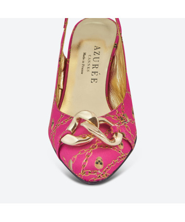 ESCARPIN RONI pour femme - Azurée - Made in France