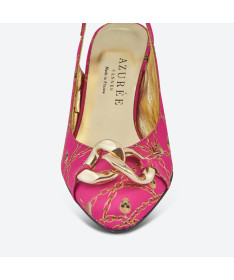 ESCARPIN RONI pour femme - Azurée - Made in France