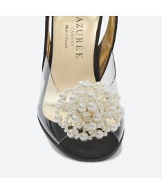 SANDALE MANVI pour femme - Azurée - Made in France
