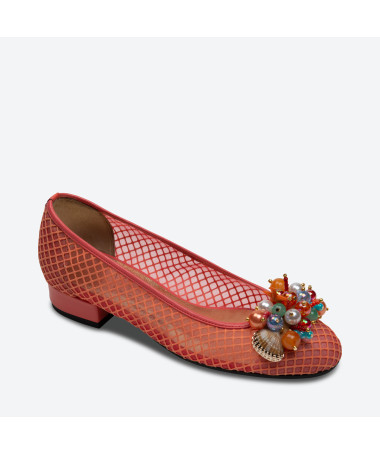 BALLERINE KOLIO pour femme - Azurée - Made in France