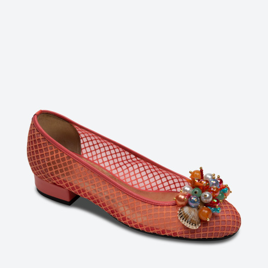 BALLERINE KOLIO pour femme - Azurée - Made in France