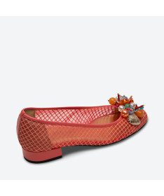 BALLERINE KOLIO pour femme - Azurée - Made in France