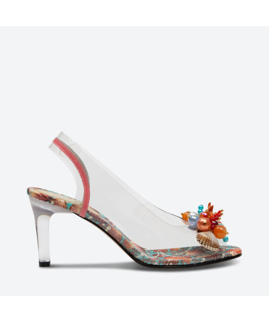 SANDALE MABO pour femme - Azurée - Made in France
