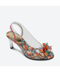 SANDALE MABO pour femme - Azurée - Made in France