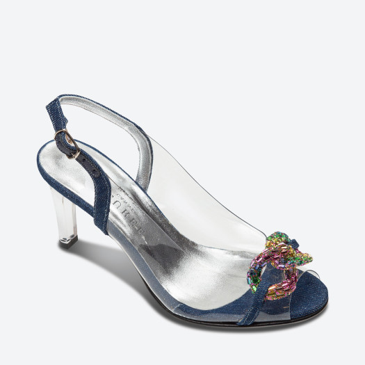 SANDALE MAZU pour femme - Azurée - Made in France