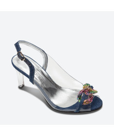 SANDALE MAZU pour femme - Azurée - Made in France