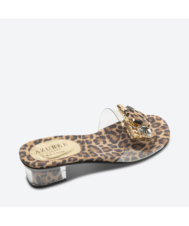 MULE MOBIZ pour femme - Azurée - Made in France