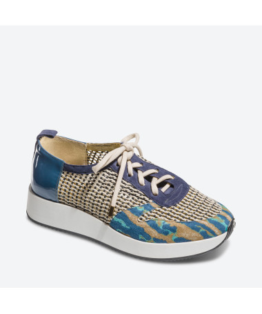 SNEAKER KERSUS pour femme - Azurée - Made in France