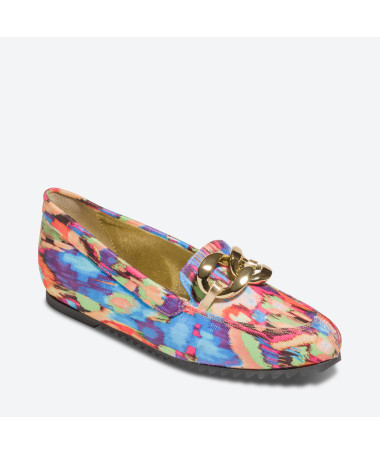 MOCASSIN VOLTAN pour femme - Azurée - Made in France