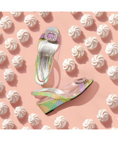 MATIL - Azurée - Women's shoes made in France