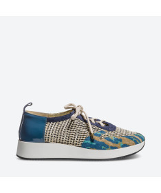 SNEAKER KERSUS pour femme - Azurée - Made in France